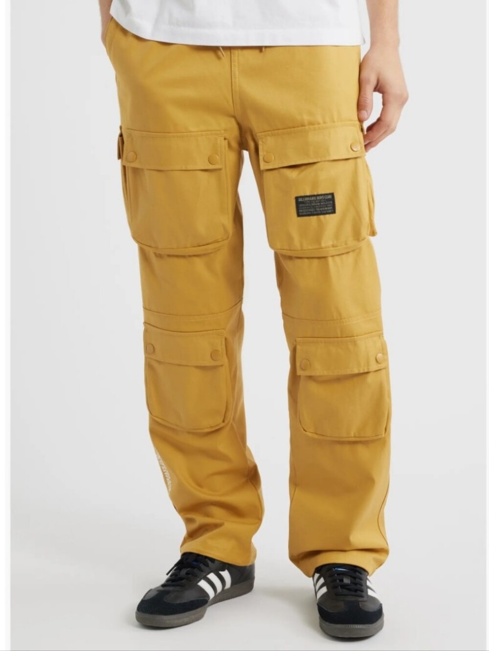Billionaire Boys Club Mustard Yellow Cargo Pants